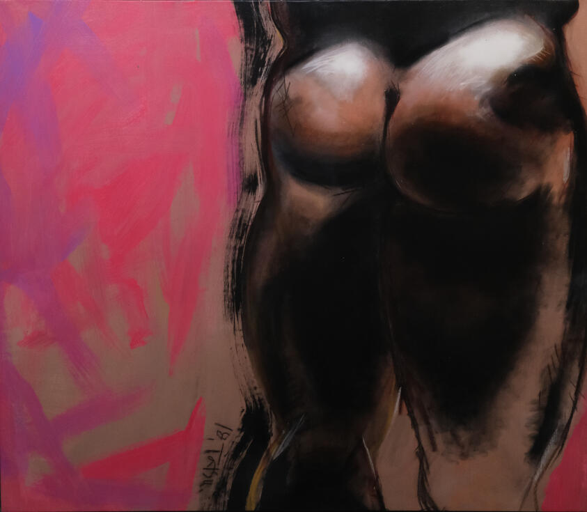 Noh Mask 01 $1.2k 36x61