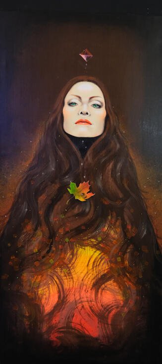 Lady Autumn $1.3k 30x64