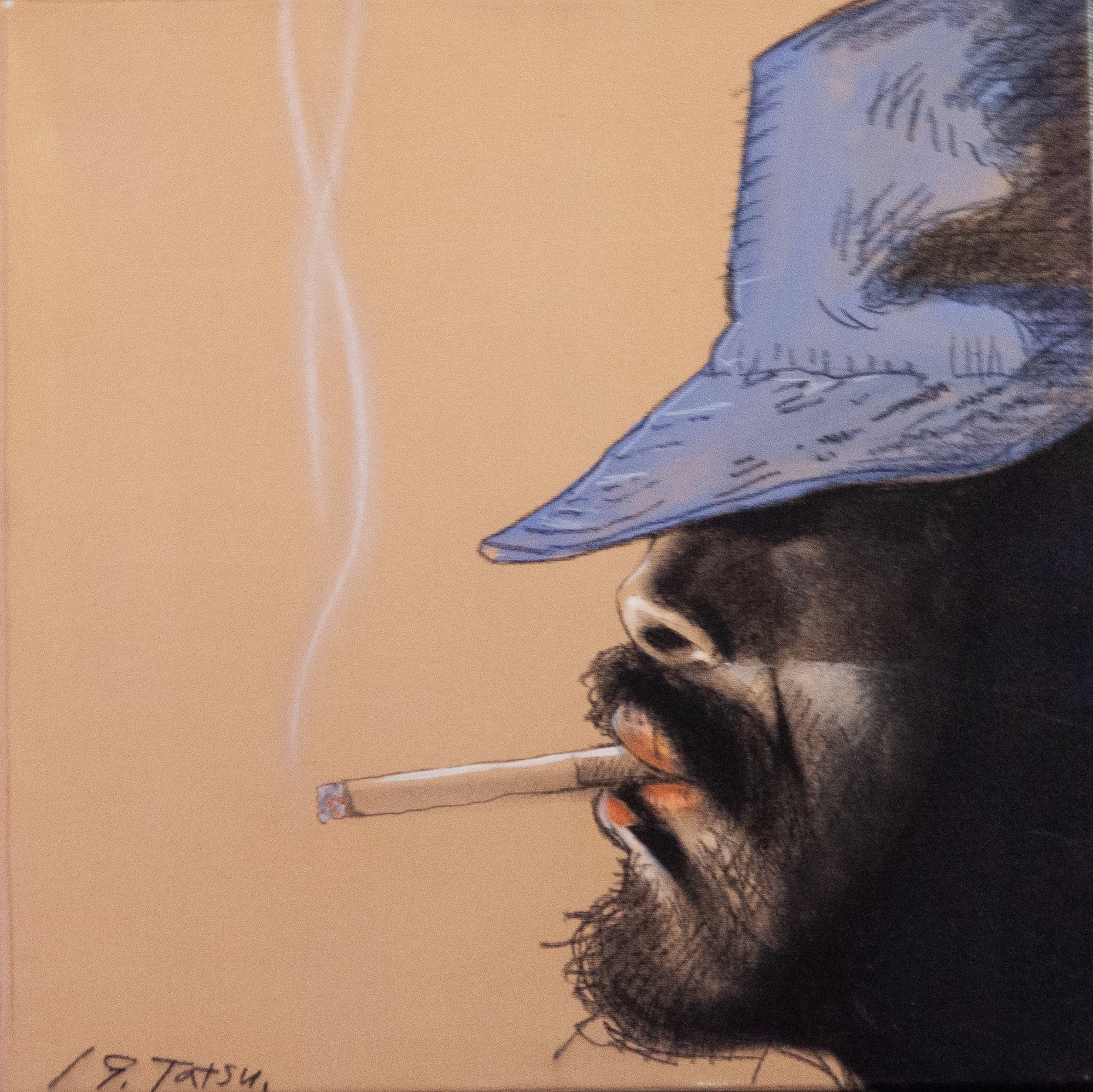 IBlue Hat smoker